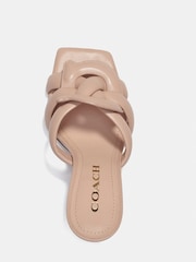 COACH Kellie Leather Court Heel Sandals - Image 4 of 5