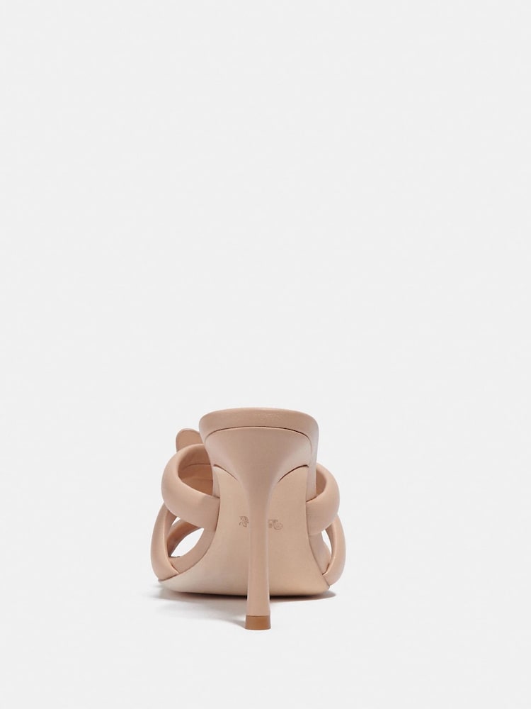 COACH Kellie Leather Court Heel Sandals - Image 5 of 5