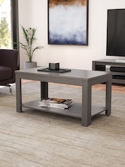 AVF Grey Calibre Oak Effect Coffee Table - Image 1 of 4
