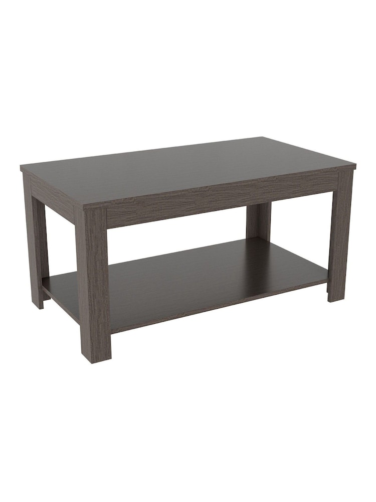AVF Grey Calibre Oak Effect Coffee Table - Image 2 of 4 AVF Grey Calibre Oak Effect Coffee Table - Image 2 of 4
