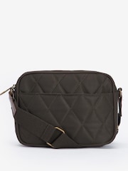 Barbour® Olive Green Quilted Cross-Body Camera Bag - Image 3 of 7