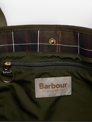 Barbour® Green Healy Quilted Tote Bag - Image 4 of 7