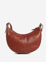 Barbour® Brown Laire Leather Sling Shoulder Bag - Image 5 of 9