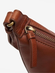 Barbour® Brown Laire Leather Sling Shoulder Bag - Image 9 of 9