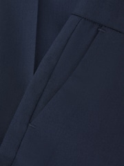 Reiss Navy Hope 9-14 yrs Wool Blend Adjustable Trousers - Image 6 of 6