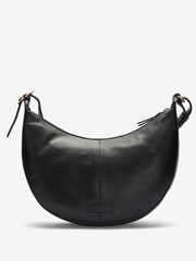 Barbour® Black Laire Leather Sling Shoulder Bag - Image 2 of 7
