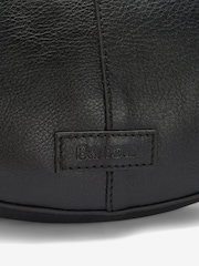Barbour® Black Laire Leather Sling Shoulder Bag - Image 5 of 7