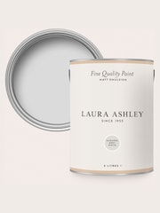 Laura Ashley Sugared Grey White Matt Emulsion 5LT Paint - Image 4 of 4