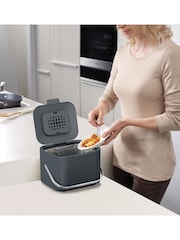 Joseph Joseph Graphite Stack 4 Food Waste Caddy - Image 1 of 4