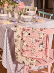 Cath Kidston Set of 2 Multi 100% Cotton Paddington A Bear Called Paddington Tea Towels - Image 1 of 4