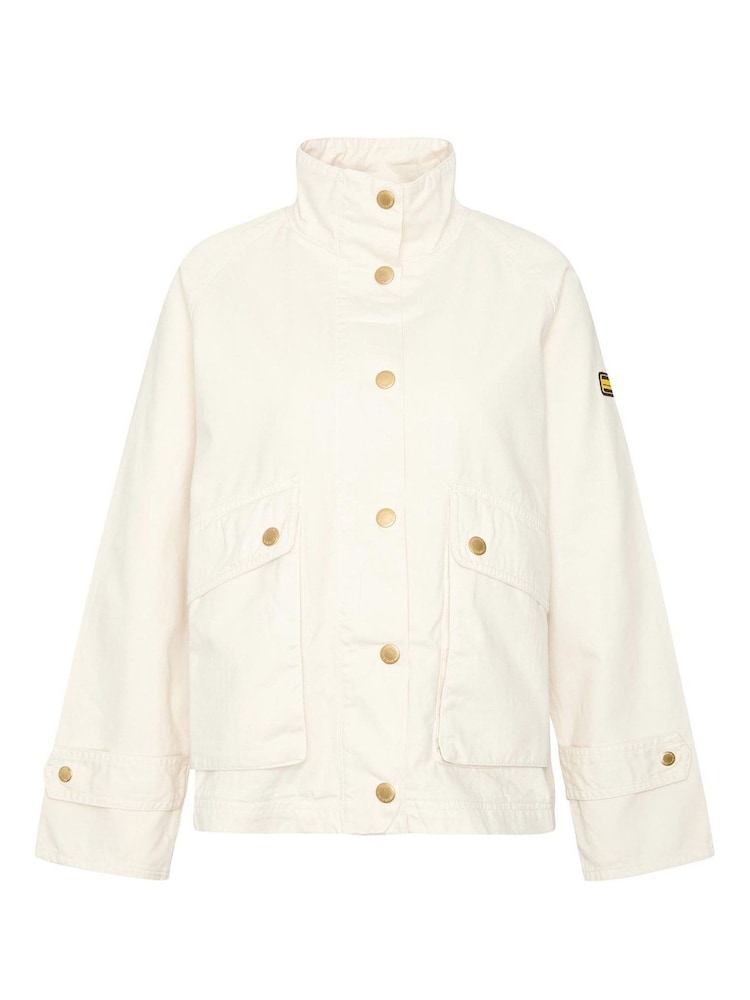 Barbour International® Whitson Relaxed Cotton Casual Jacket - Image 7 of 7
