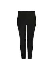 Live Unlimited Black Curve Petite Ponte Leggings - Image 3 of 3