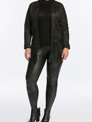 SPANX® Curve Medium Control Faux Leather Shaping Leggings - Image 4 of 4