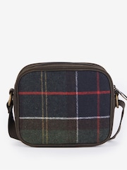 Barbour® Green Contin Tartan Check Cross-Body Bag - Image 5 of 9