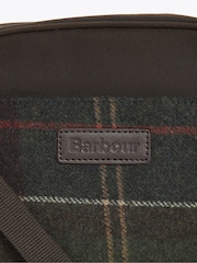 Barbour® Green Contin Tartan Check Cross-Body Bag - Image 7 of 9