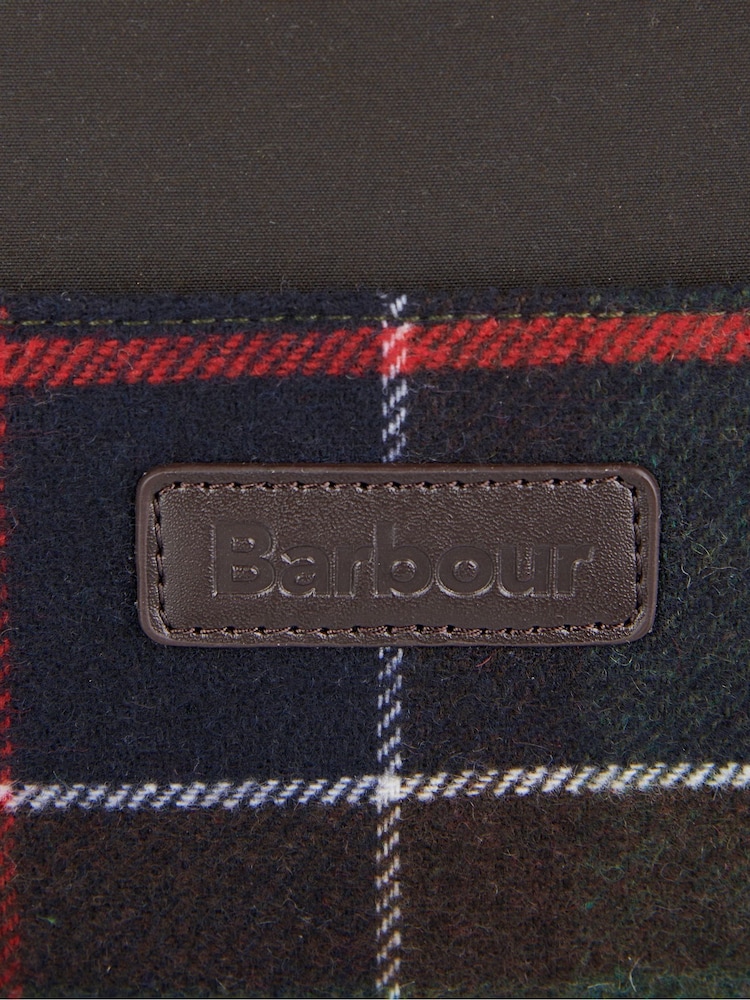 Barbour® Green Contin Tartan Check Cross-Body Bag - Image 9 of 9