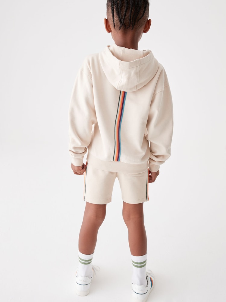 Paul Smith Jungen-Hoodie mit Signature-Logo, Natur - Image 3 of 8