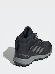 adidas Terrex Black Mid Gore-Tex Hiking Shoes - Image 2 of 9
