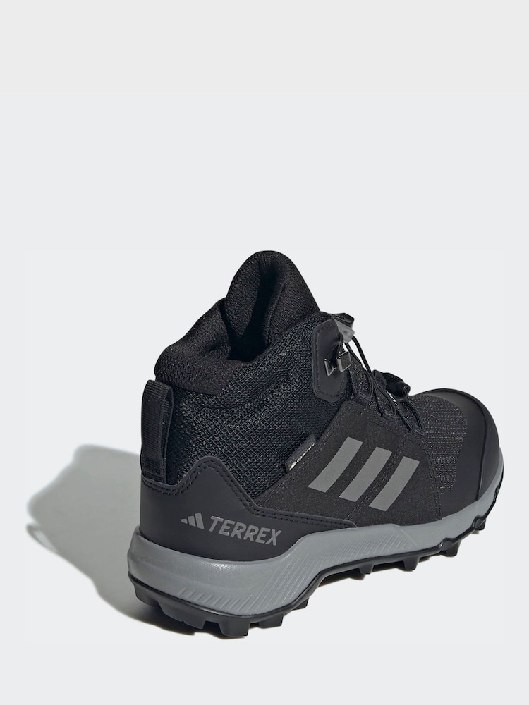 adidas Terrex Black Mid Gore-Tex Hiking Shoes - Image 2 of 9 adidas Terrex Black Mid Gore-Tex Hiking Shoes - Image 2 of 9