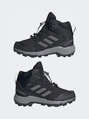 adidas Terrex Black Mid Gore-Tex Hiking Shoes - Image 5 of 9