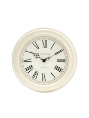 Brookpace Lascelles Cream Classic Wall Clock With Roman Numerals i 32cm - Image 2 of 2