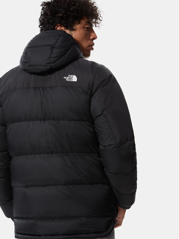 The North Face Black Diablo Down Padded Hooded Jacket - Image 2 of 14 The North Face Black Diablo Down Padded Hooded Jacket - Image 2 of 14
