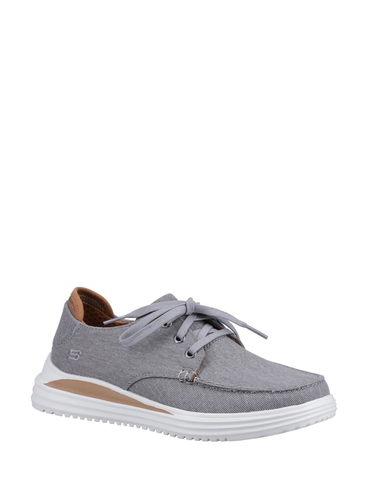 Skechers Grey Proven Forenzo Shoes - Image 4 of 4