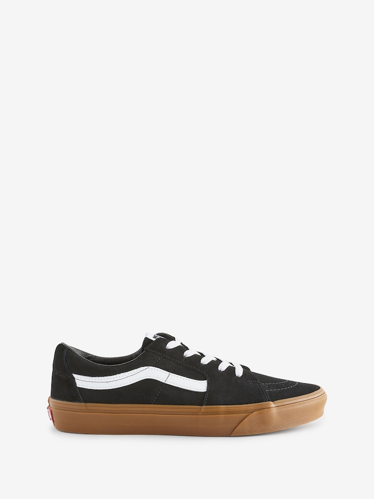 Vans Mens SK8 Low Gum Sole Trainers - Image 1 of 5