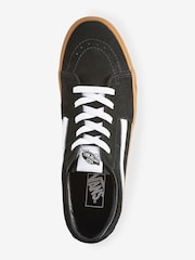 Vans Mens SK8 Low Gum Sole Trainers - Image 3 of 5