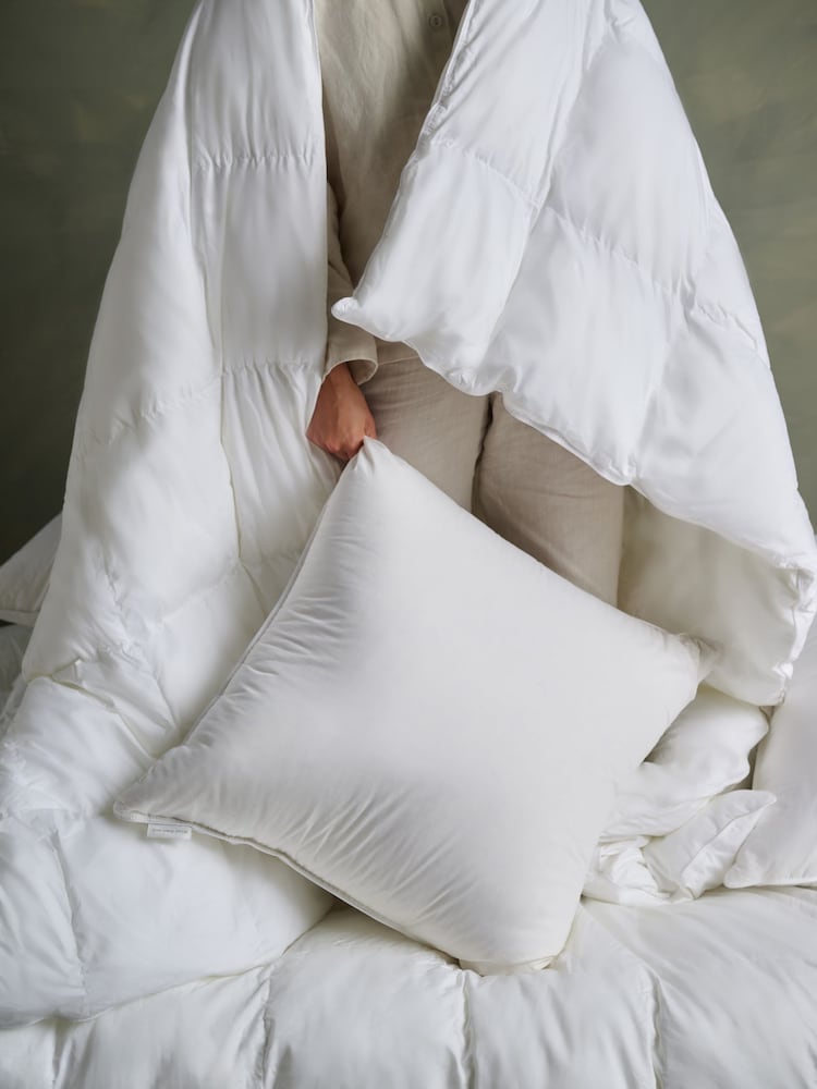 Bedfolk The Feather & Down Soft Pillow - Image 1 of 4 Bedfolk The Feather & Down Soft Pillow - Image 1 of 4