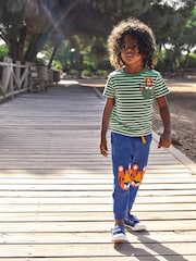 JoJo Maman Bébé Khaki Tiger Pocket T-Shirt - Image 2 of 6