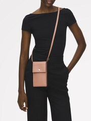 Radley Pink Picton Place Phone Cross Body Bag - Image 1 of 5