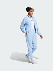 adidas Blue Essentials Feel Cosy Tracksuit - Image 3 of 8