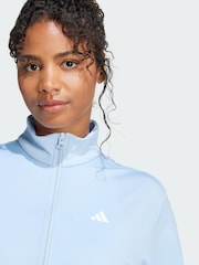 adidas Blue Essentials Feel Cosy Tracksuit - Image 4 of 8