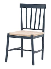 Gallery Home Meteor Navy Leroy Dining Chair Set of 2 - Image 8 of 8