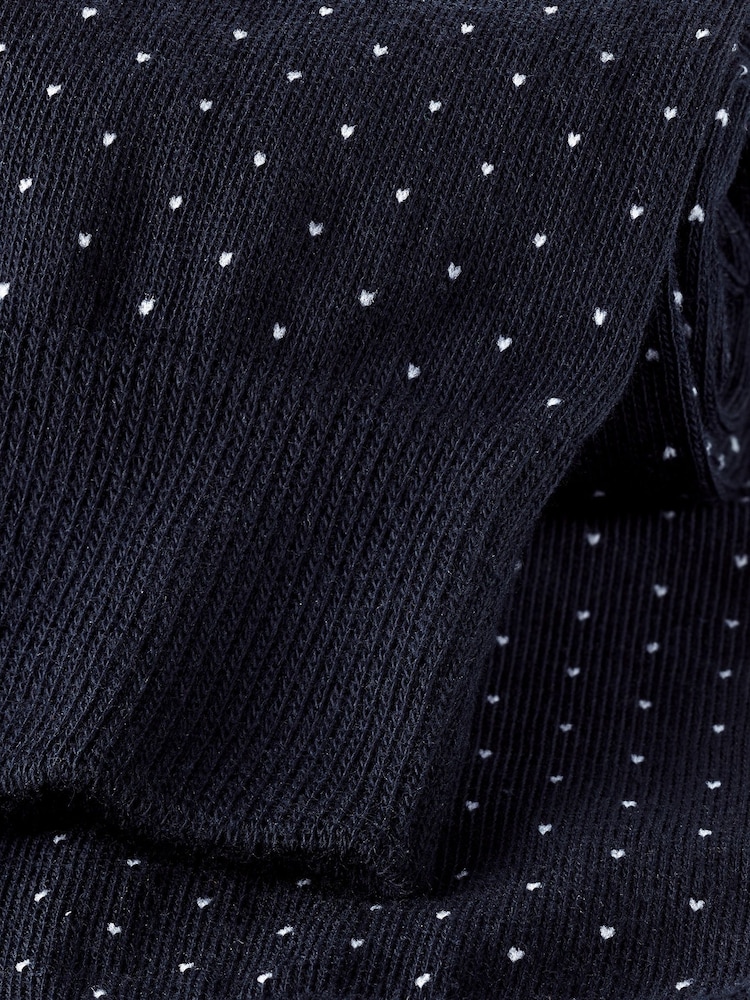 Charles Tyrwhitt Blue Micro Dash Cotton Rich Socks 3 Pack - Image 2 of 2