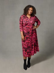 Live Unlimited Jersey-Hemdkleid mit Empire-Naht - Bild 3 von 6