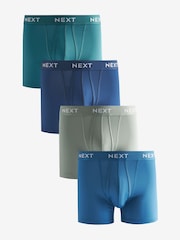 Blue Motionflex A-Fronts Boxers 4 Pack - Image 1 of 7