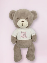 Babyblooms Mum To Be  Frankie Bear Soft Toy and Baby Rosebud Socks - Love You - Image 3 of 6