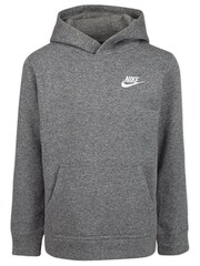 Nike Grey Fleece Little Kids Hoodie - Image 1 of 4