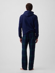 Marineblau/blau - Relaxed Flannel Pyjama Bottoms - Bild 2 von 4