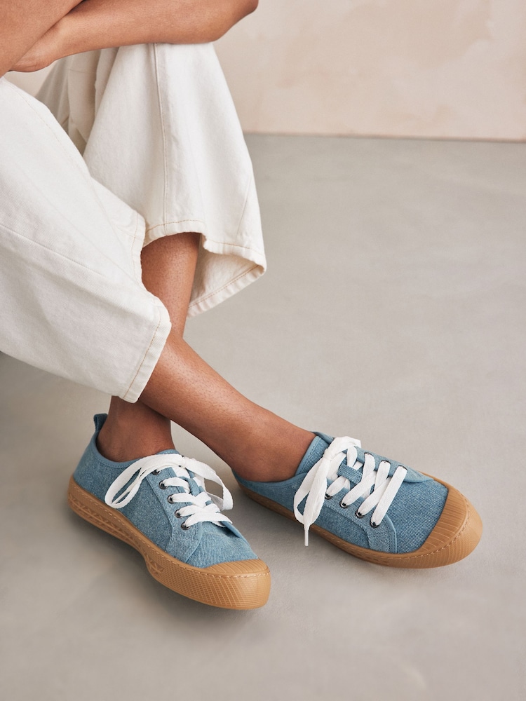 Džins - Forever Comfort® denim Baseball in vezalke; z vezalkami Športni copati - Slika 2 iz 7 Džins - Forever Comfort® denim Baseball in vezalke; z vezalkami Športni copati - Slika 2 iz 7