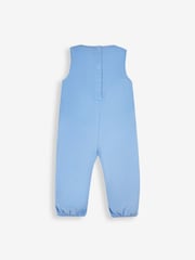 JoJo Maman Bébé Blue 2-Piece Peter Rabbit Embroidered Dungarees & Bodysuit Set - Image 5 of 7