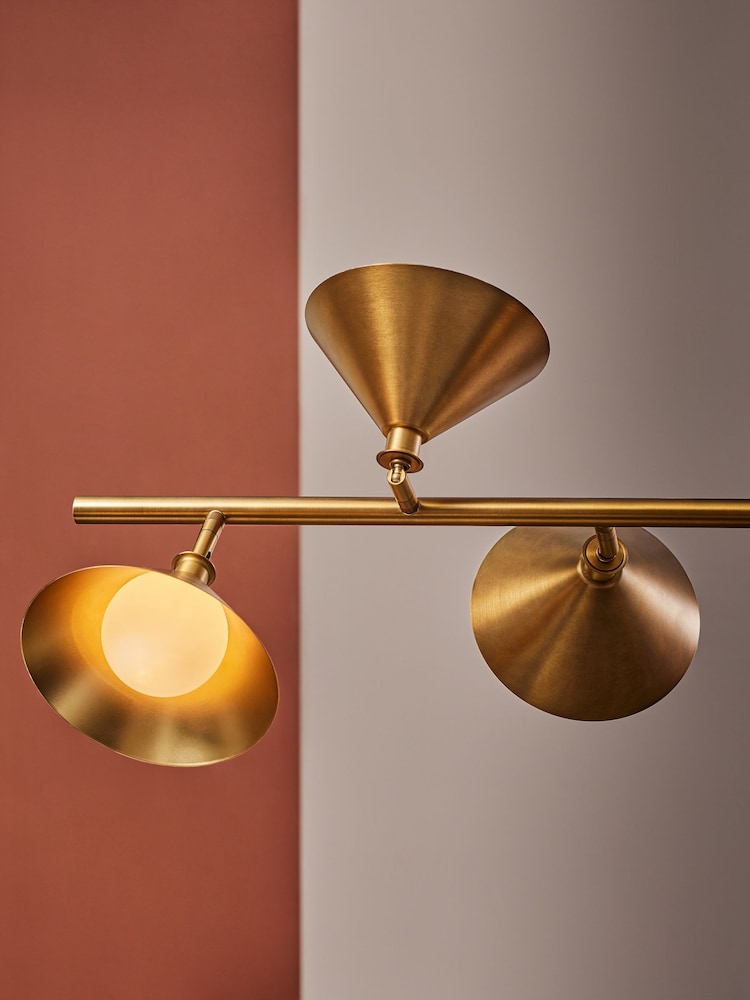 MADE.COM Brass Rhett Ceiling Spotlight - Image 2 of 3