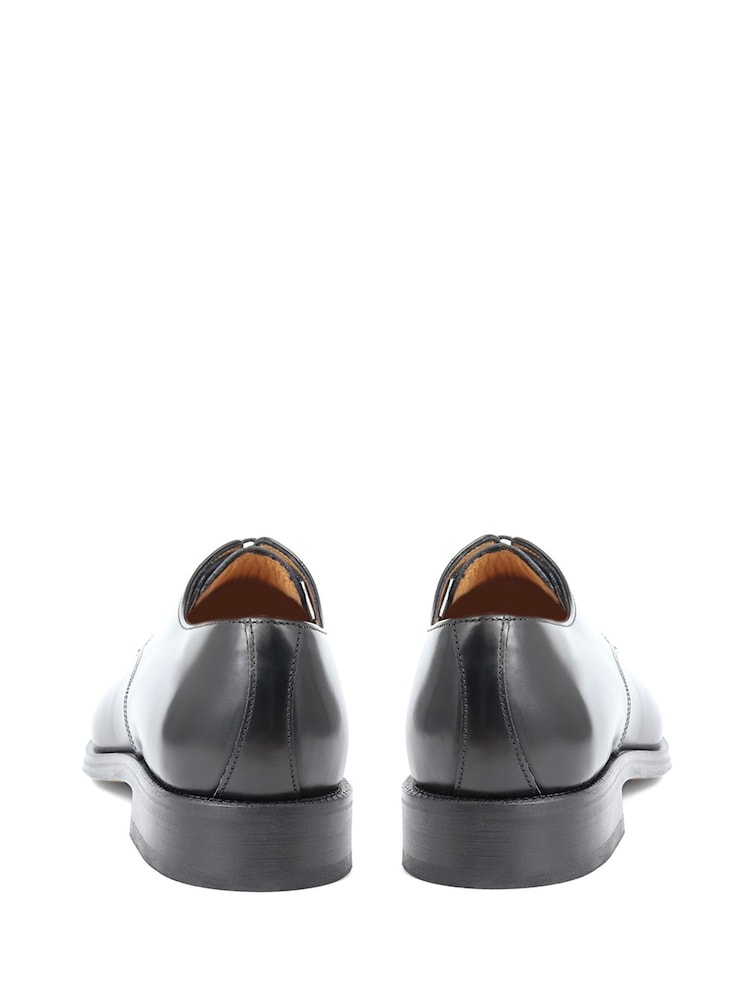 Jones Bootmaker Black Men’s Leather Lace Smart Shoes - Image 2 of 5