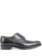Jones Bootmaker Black Men’s Leather Lace Smart Shoes - Image 3 of 5
