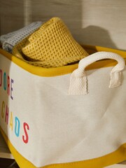 Multi Colour Adore the Chaos Fabric Storage Basket - Image 2 of 6