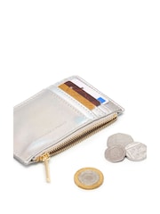 Estella Bartlett Silver Simple Floral Print Card Purse - Image 3 of 4