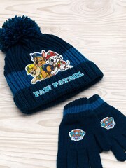 Vanilla Underground Blue Paw Patrol Boys Gloves and Scarf Set - Image 4 of 6