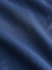 Dark Blue Soft Touch Long Sleeve 100% Cotton Oxford Shirt - Image 8 of 8